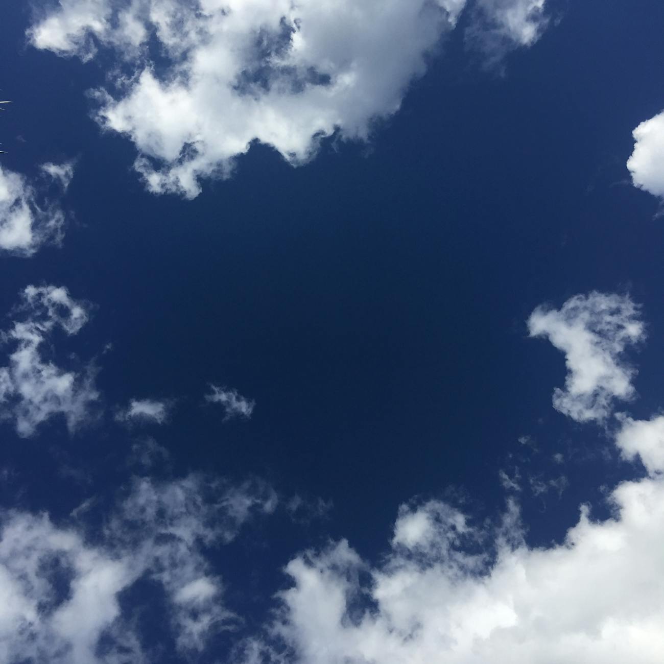 low angle photography of clouds